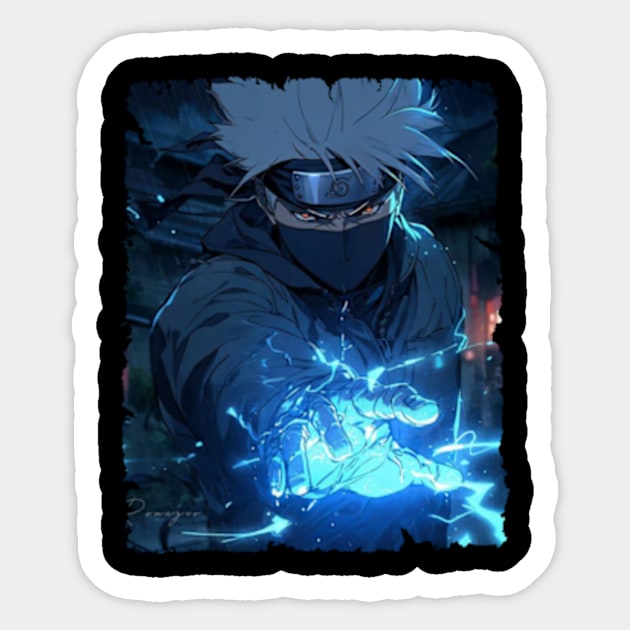 HATAKE KAKASHI MERCH VTG Sticker by xsmilexstd